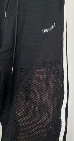 New women’s miu miu Black Sweats size m