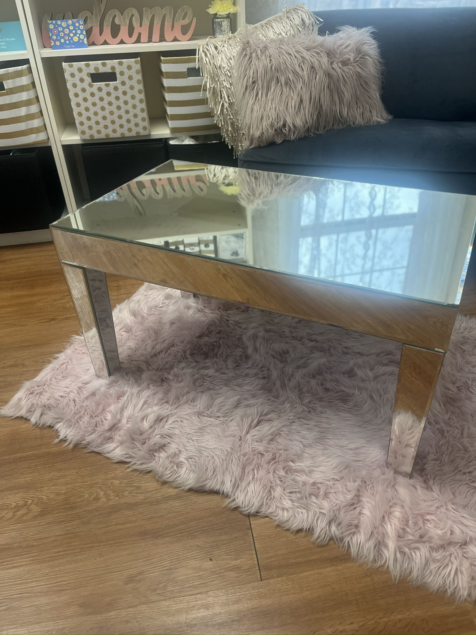 Mirrored Coffee Table