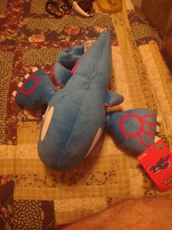 Medium Size Kyogre Plush
