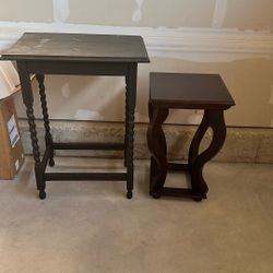 Plant Stand And End Table 