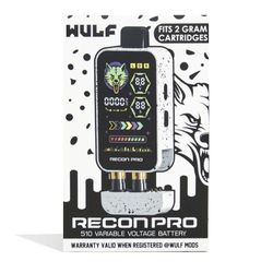 Wulf Mods Recon Pro Dual 510 Cartridge Battery