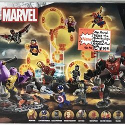 Lego Marvel 76323 The Infinity Saga Avengers Endgame Final Battle 621pcs New 