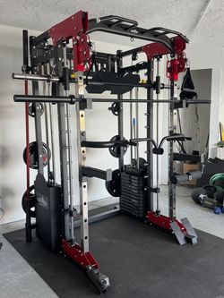 PREORDER ONLY! Smith Machine , Squat Rack , Leg Press , Leg Curl Add Weight Bench Adjustable Bench Olympic Barbell For Your Weights