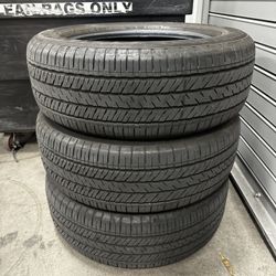 Tires ( X3 Used)  225/60/17 