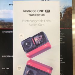 INSTA360 ONE RS / INTERCHANGEABLE LEANS ACTION CAM