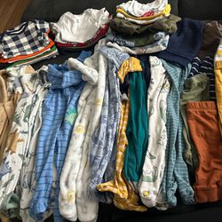 Baby boy bundle of clothing 