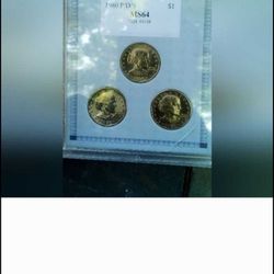 Susan B Anthony dollar coins