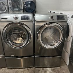 🔥 Samsung Electric Washer & Dryer Set 🔥