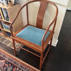 Matching Mahogany Ming Desk Chairs