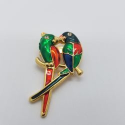 Parrot Pin/brooch
