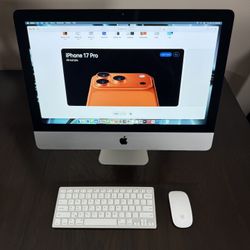 Apple iMac All In One Desktop Computer Bundle Very Slim And Sleek Nice LOOK