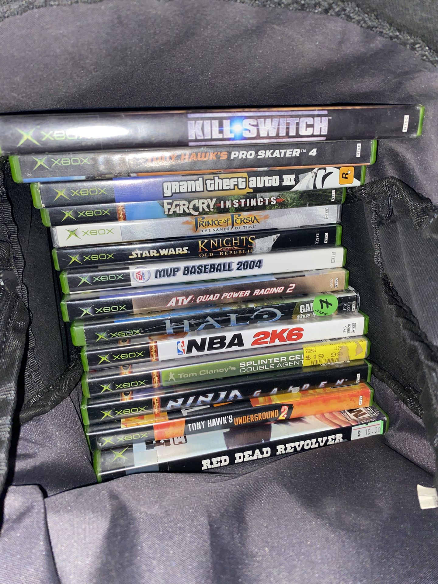 Xbox Original Games Different Prices