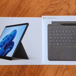 Surface Pro 8 With Surface Magic Keyboard Pen And Case