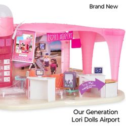 Brand New  Christmas Sale !! Our Generation Lori Doll's Airport