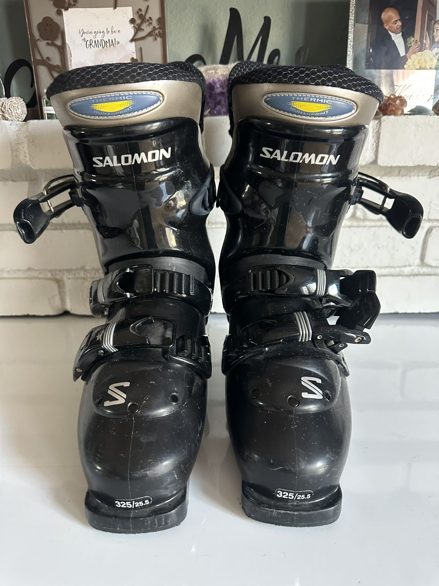 Salomon Mens Ski Boots Optima 5.6 Ultra light 325/25 Downhill Black
