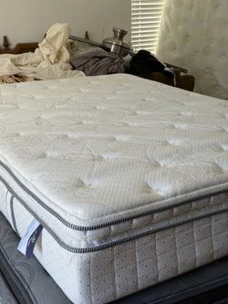 USED FULL SIZE PILLOWTOP MATTRESS ONLY
