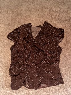 Polka Dot Blouse