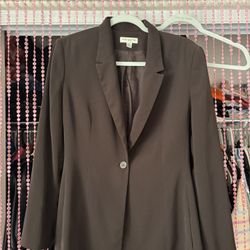 brown blazer