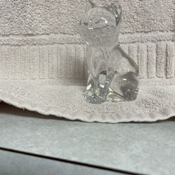 Princess House Crystal Cat