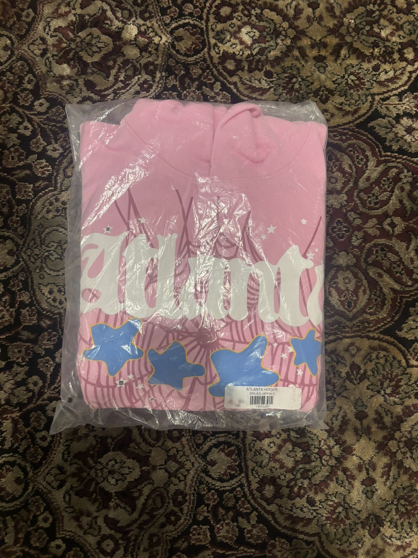Pink Atlanta Spider Hoodie
