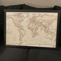 Hanging World Map