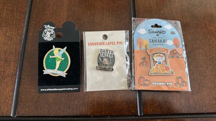 Collectible Enamel & Lapel Pin Lot of 3