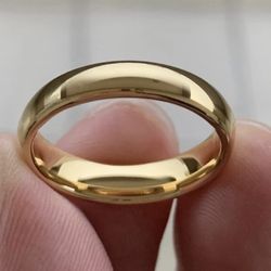 Wedding Ring New Gold 