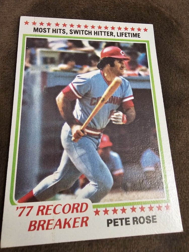 1978 Pete Rose Record Breaker