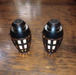 Led Wireless Bluetooth Tiki Torch Speakers  (read Description Below)