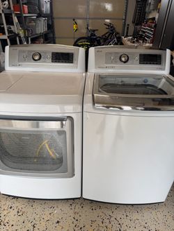 LG washer and gas dryer