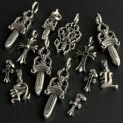 Chrome Hearts Silver Pendants 
