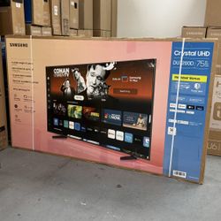 75 SAMSUNG CRYSTAL DU7200 4K HDR SMART TV