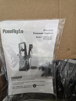Electric Pressure Washer Powryte Brand New In Box
