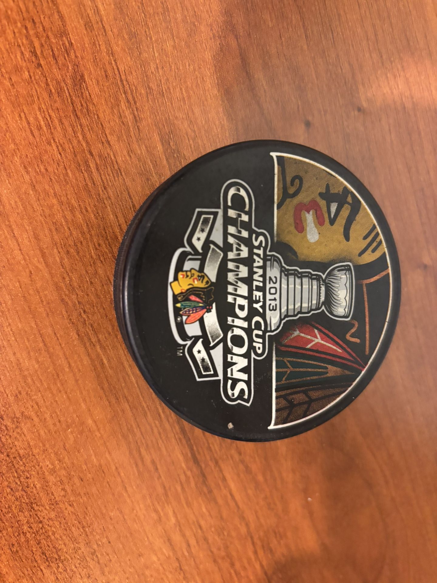 Nhl Chicago Blackhawks 2013 Stanley Cup Champions Puck