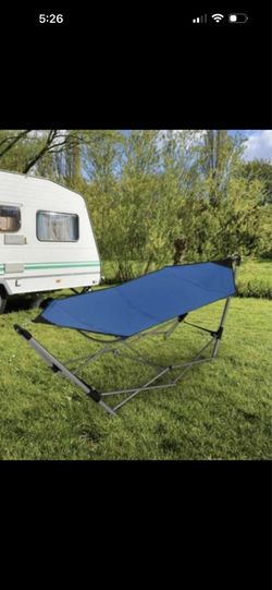 kelsyus portable folding Hammock Lounge camping Bed with carrying bag
