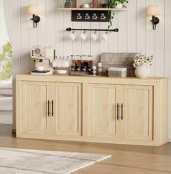 70.8 in Sideboard Buffet Cabinet with Storage