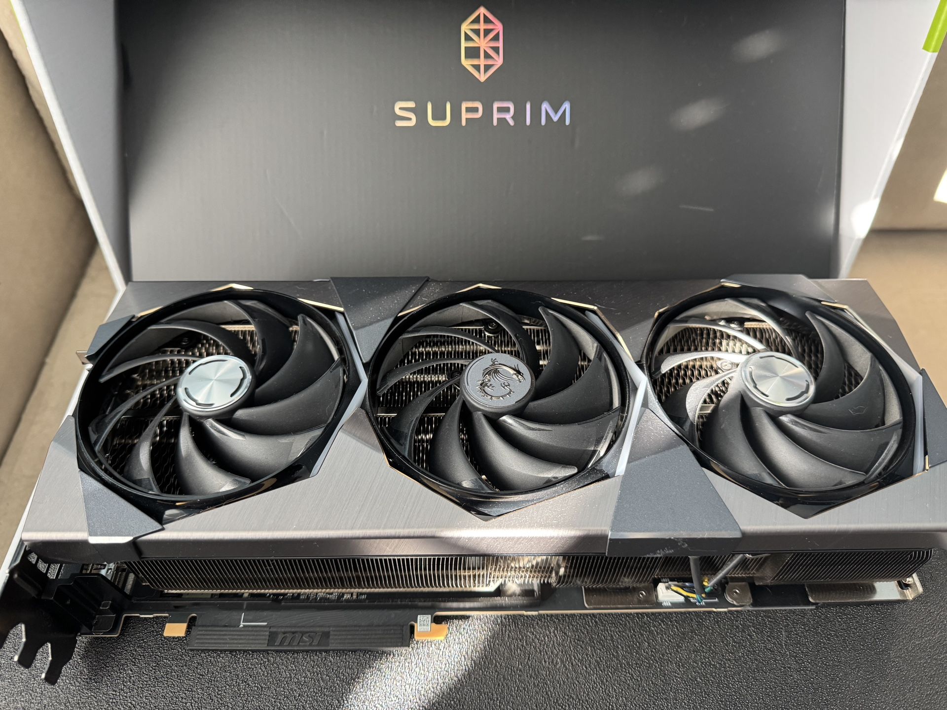 MSI GeForce RTX 4090 SUPRIM X – 24GB GDDR6X