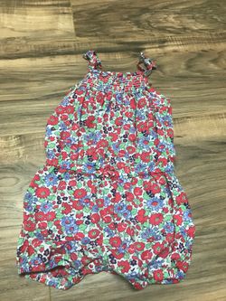 12m Carter’s floral romper - $5!!