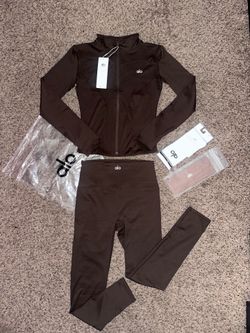 Alo set jacket and leggings XL