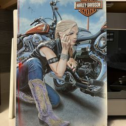 Harley Davidson Tin Sign