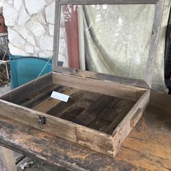 Handcrafted Display Case.      $75 Cash.     South Austin.    Curlew Drive.    