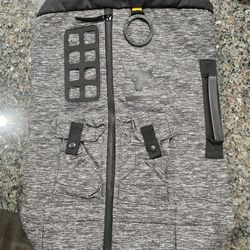 Project rock gym bag, gray and black