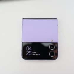 Unlocked Samsung Z Flip 4 128gb Bora Purple #2