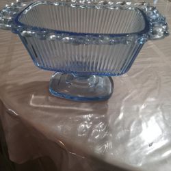 Vintage Glass  candy dish