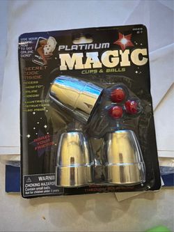 Platinum Magic Cups & Balls Trick Set