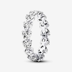 Pandora Ring Ring Of Hearts Size 7.5