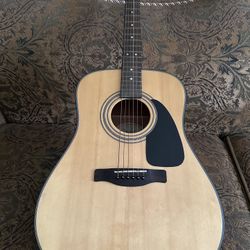  Fender Acoustic Guitar Model DG8S NAT with  Bag and New Strings