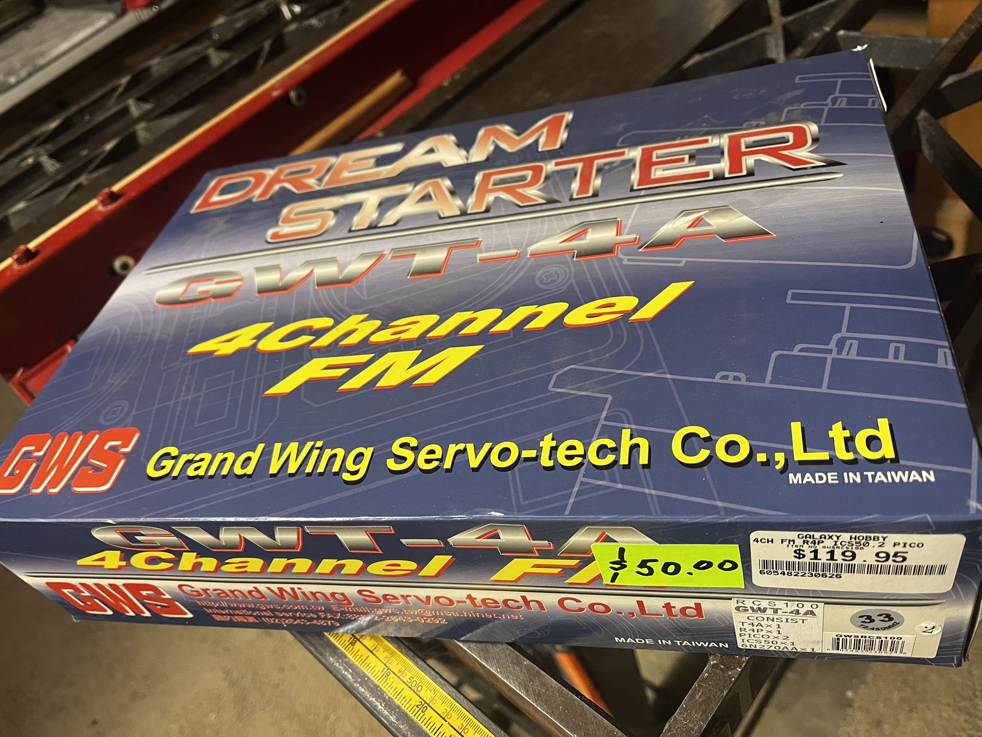 Radio Control 4-Channel Servo Kit by GWS