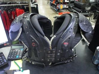 Used TAG Battle Gear MP Multi Position Adult Shoulder Pads Size XL