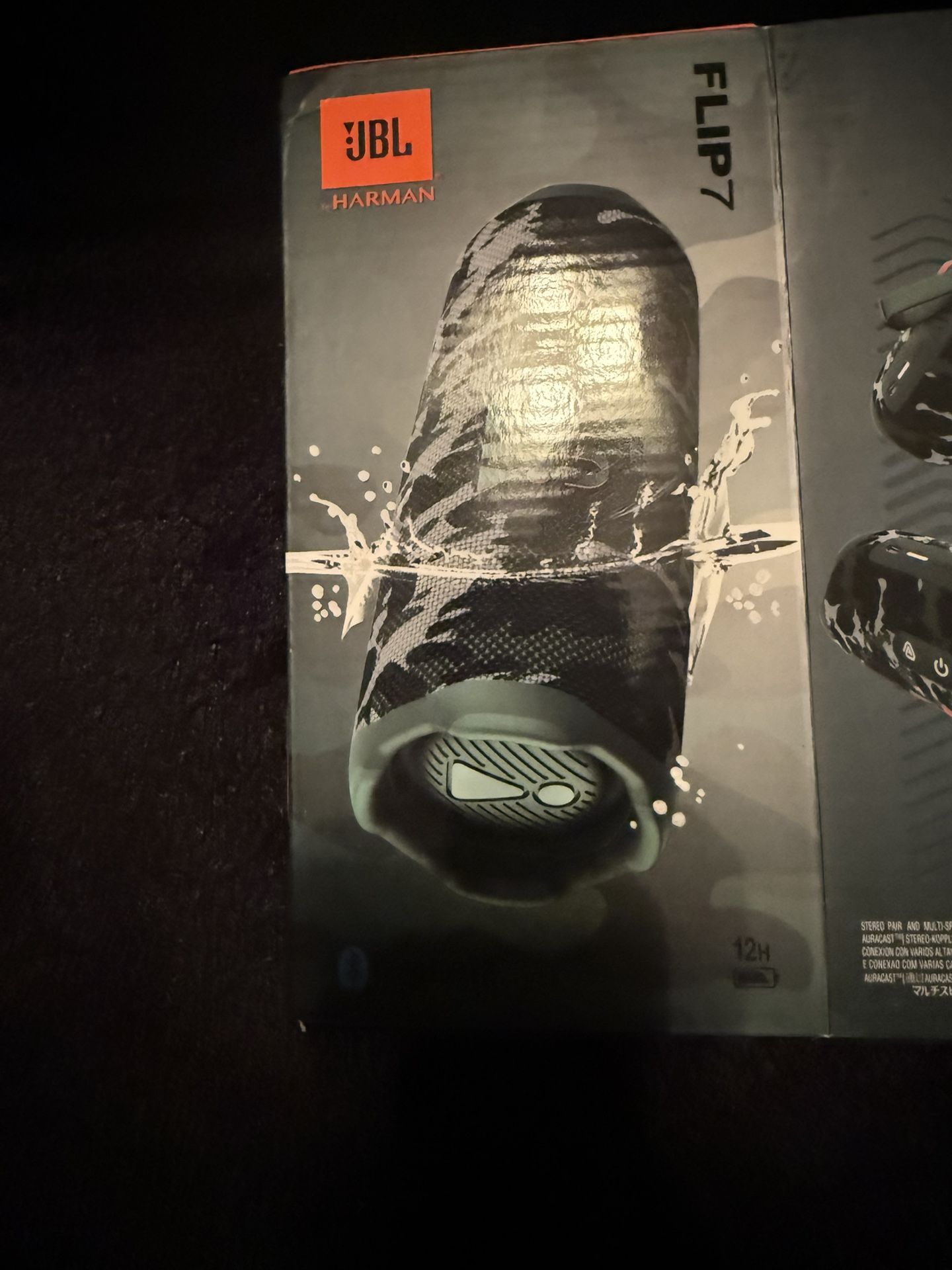 Camo JBL Flip7 Speaker